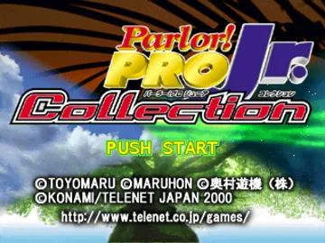 Parlor! Pro Jr. Collection (JP) screen shot title